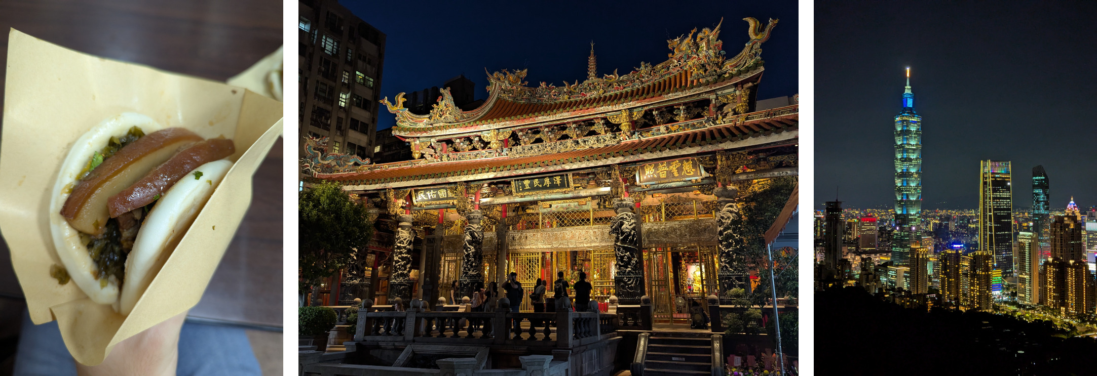 Collage of photos from Taiwan