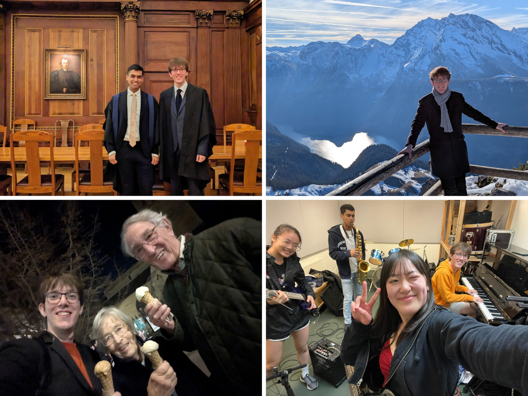 Collage of photos from Lent term