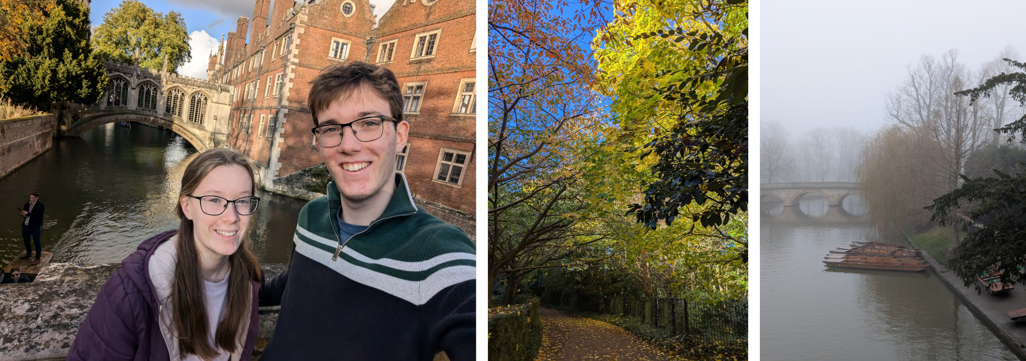 Collage of photos from Michaelmas Term