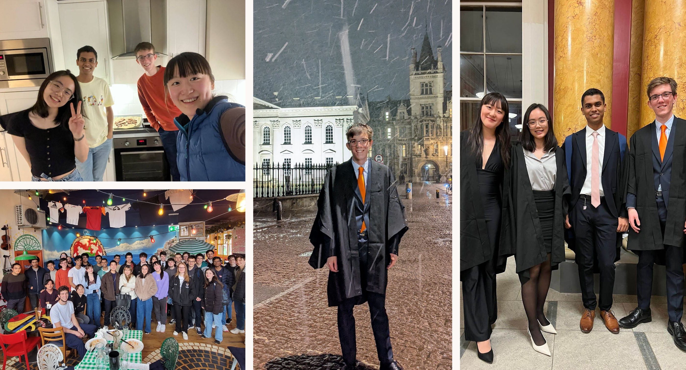Collage of photos from Lent term