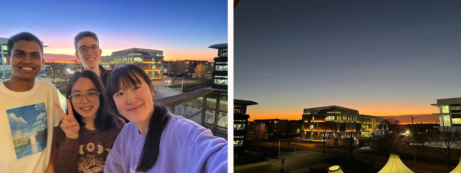 Sunset from the Computer Laboratory